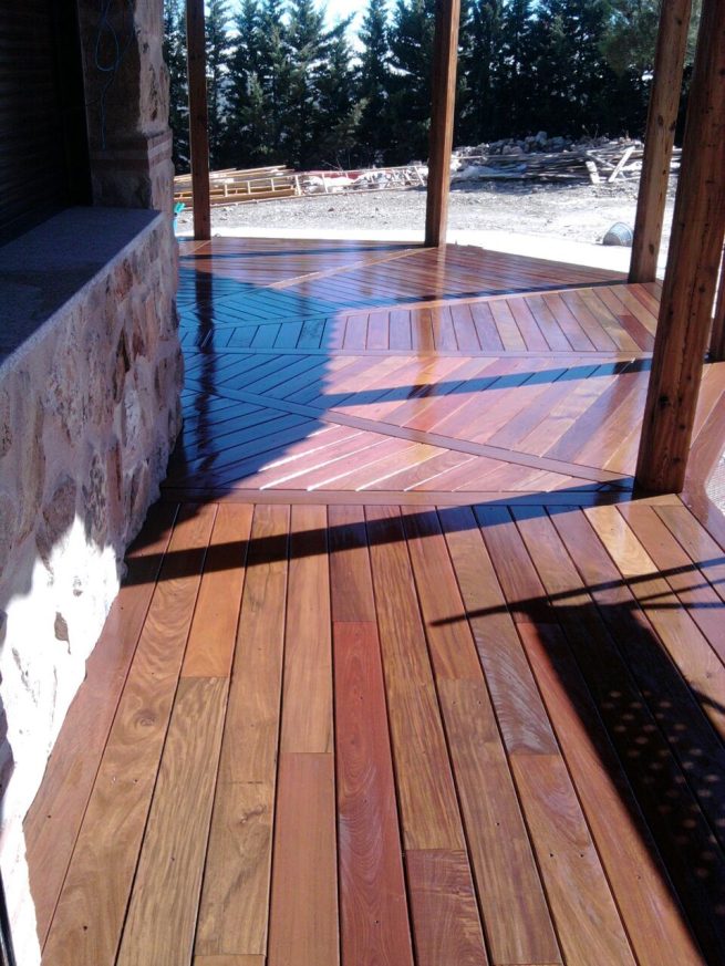 proyecto con nuestro suelo de madera de ipe