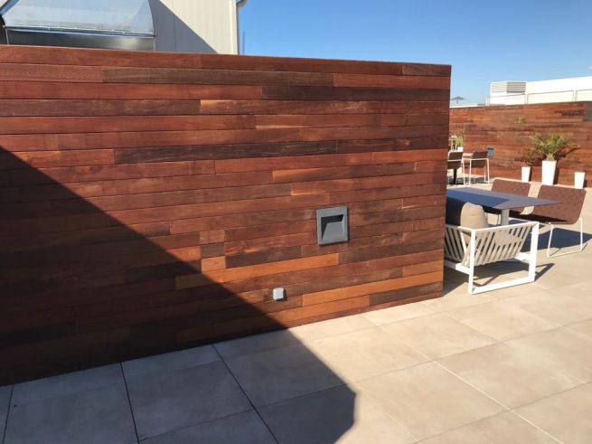 proyecto con nuestro suelo de madera de ipe