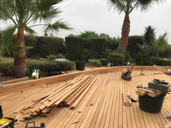 proyecto con nuestro suelo de madera de Grapia